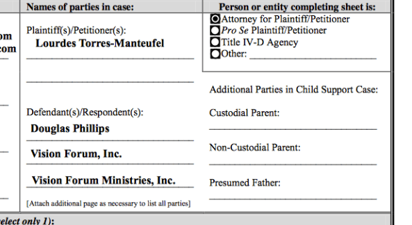 Vision Forum Lawsuit, Doug Phillips, Lourdes Torres, Sex Abuse Screen Shot 2014-04-15 at 8.19.29 AM