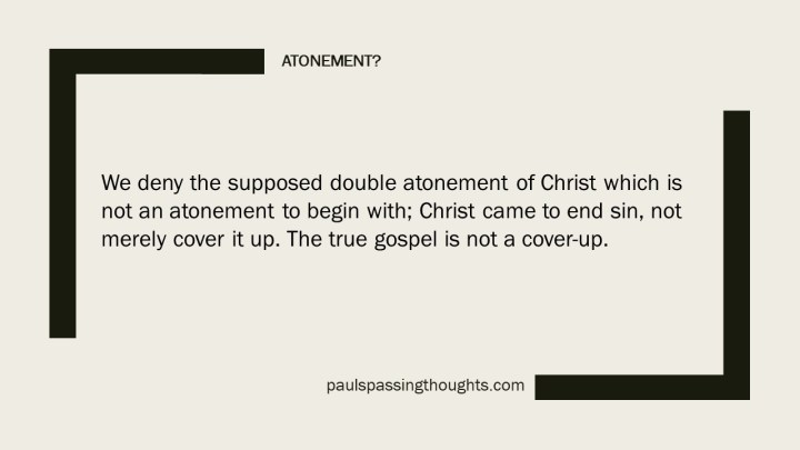 atonement
