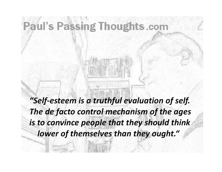 self esteem 4
